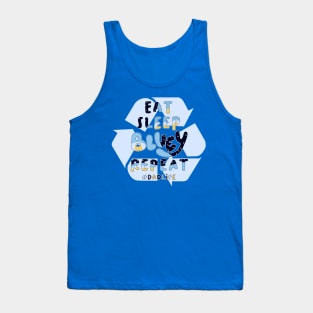 Dad Life Cycle Tank Top